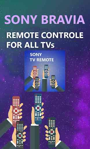TV Remote For Sony Bravia 2