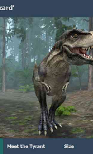 Tyrannosaurus rex educational VR 3D 1