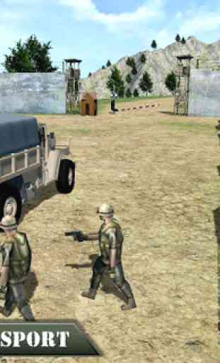 US Army Off-road Truck Driver 3D 4
