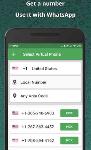 Wabi - Virtual Number for WhatsApp Business 1
