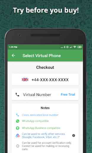 Wabi - Virtual Number for WhatsApp Business 4