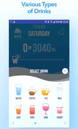 Water Reminder - Daily Tracker 3