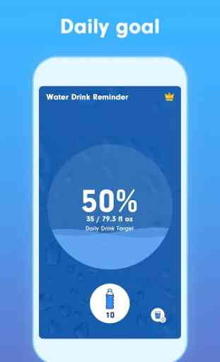 WaterBy: Water Drink Tracker Reminder & Alarm 2