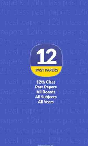 12th Class Past Papers - All Boards in Pakistan 3