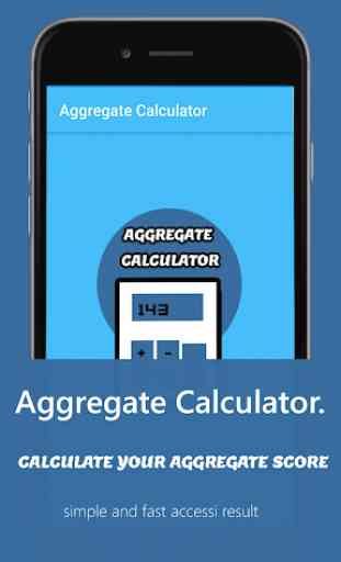 Aggregate Calculator,Calculate Aggregate score 1