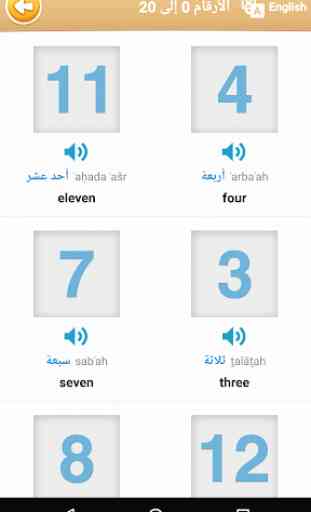 Arabic Game: Word Game, Vocabulary Game 3