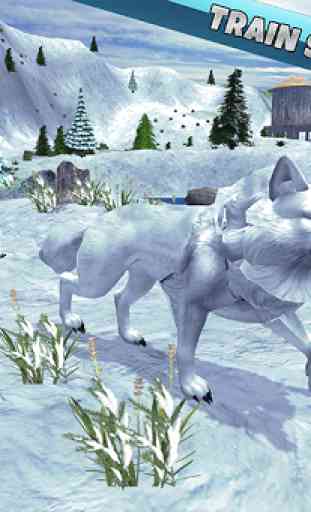 Arctic Wolf Family Simulator 1