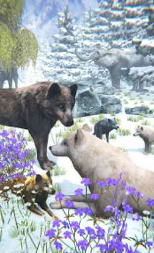 Arctic Wolf Family Simulator: Wildlife Games 1