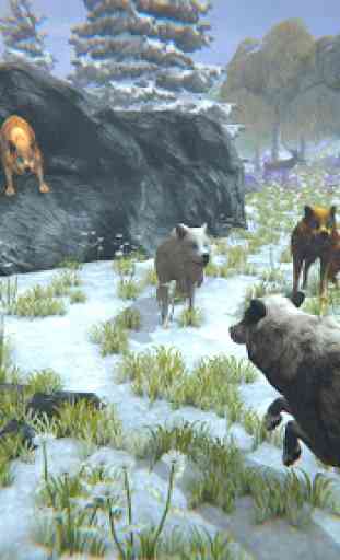 Arctic Wolf Family Simulator: Wildlife Games 3