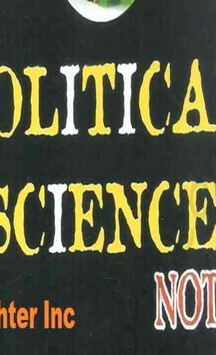 BA Bsc Political Science Notes 1