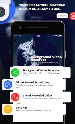 Background Video Recorder - Smart Recorder Video 1