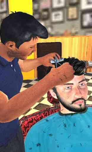 Barber Shop Hair Salon Cut Hair Cutting Games 3D 2