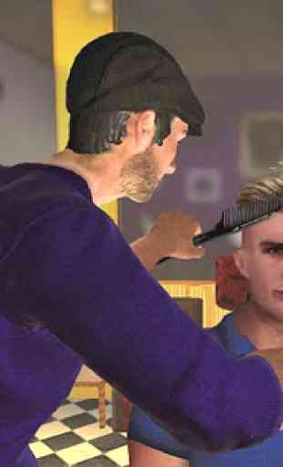 Barber Shop Hair Salon Cut Hair Cutting Games 3D 3