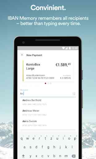 BAWAG PSK klar – Mobile Banking App 3