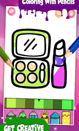 Beauty Coloring Book For Kids - ART Game 3