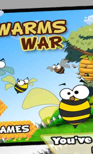 Bee Swarms War - Race The Army 2