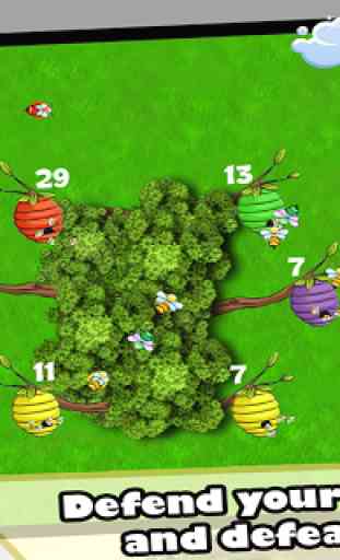 Bee Swarms War - Race The Army 3