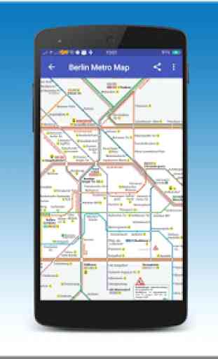 Berlin Metro Map Offline 3
