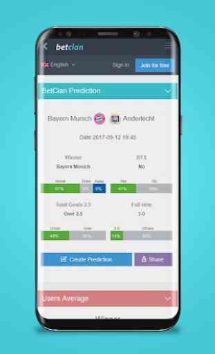 BetClan - Sports Predictions Portal 3