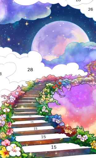 Bible Coloring - Paint by Number, Free Bible Games 3