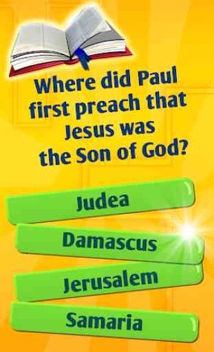 Bible Trivia Quiz Game With Bible Quiz Questions 4