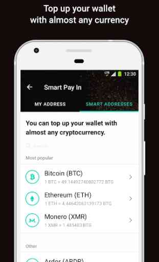 Bitcoin Gold Wallet by Freewallet 4