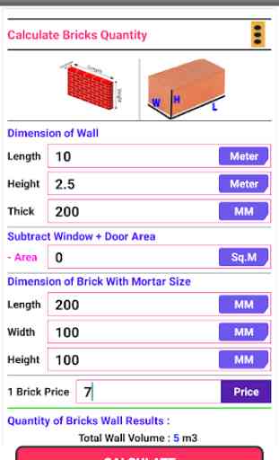 Builder Calculator - Concrete Volume Calculator 4