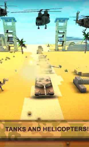 Call of Craft: Blocky Tanks Battlefield 3