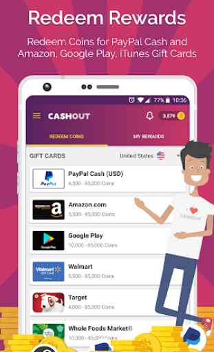 CashOut - Earn Rewards & Gift Cards 2