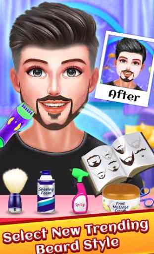 Celebrity Beard Salon Makeover - Indian Salon Game 1