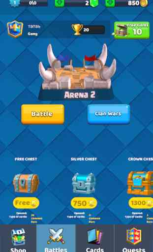 Chests Simulator for Clash Royale 2