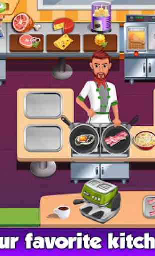 Cooking Cafe Girls Restaurant Cooking Games 3