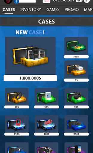 Cool Case cases with things. Case simulator CS:GO 1