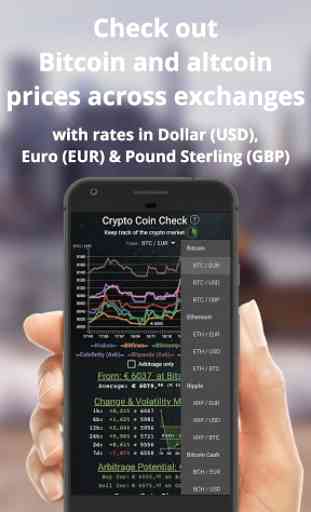 Crypto Coin Check - Free Price & Arbitrage Tracker 3