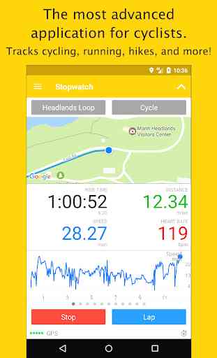 Cyclemeter GPS - Cycling, Running, Mountain Biking 1