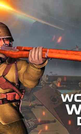 D-Day World War 2 Battle: WW2 Shooting Game 3D 2