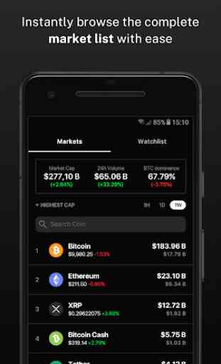 Delta - Bitcoin & Cryptocurrency Portfolio Tracker 4