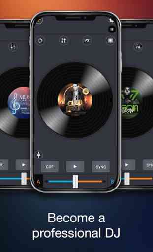 Dj Mixer Player With Your Own Music And Mix Music 1