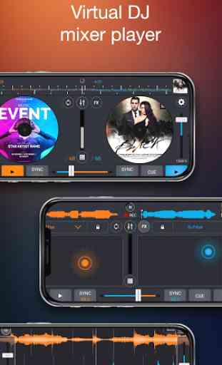Dj Mixer Player With Your Own Music And Mix Music 3