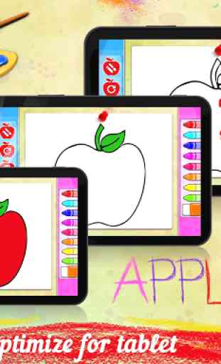 Drawing populer fruits for kids - drawing book 2