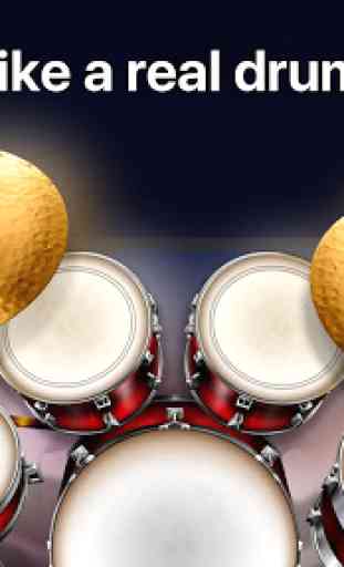 Drums: real drum set music games to play and learn 1