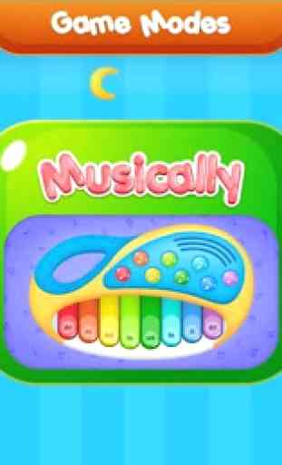 Early Learning Game - Music Instruments & Puzzles 2