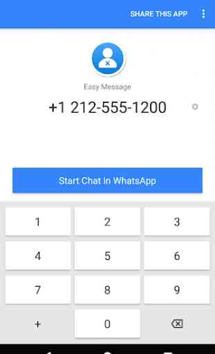Easy Message - Quick send messages to phone number 2