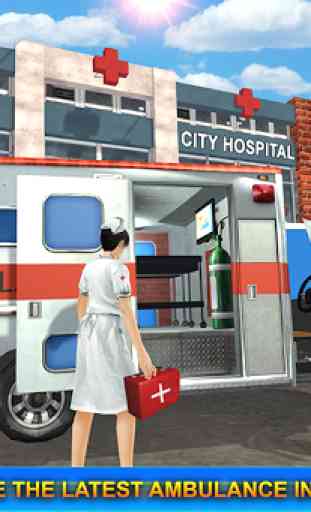 Emergency City Hospital Ambulance Rescue 1