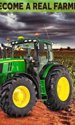 Farming Simulator 19: Real Tractor Farming Game 1