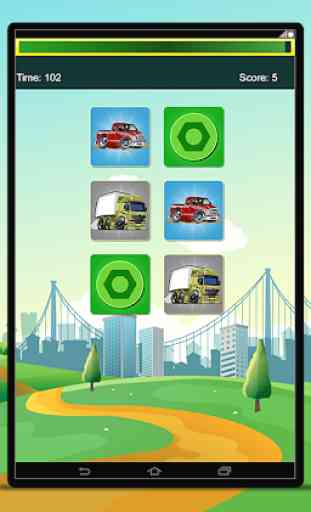 Fire Engines & Trucks : Logic Game for Boys 3