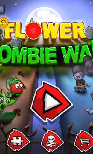 Flower Zombie War 1