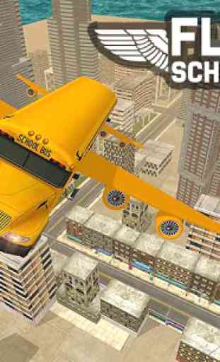 Flying School Bus Sim 2017 1