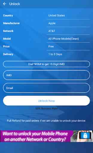 Free Unlock Network Code for Android Phones 2