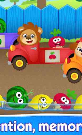 Funny Food educational games for kids toddlers 2